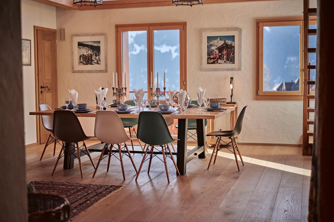 Chalet Baergsunna Penthouse Wengen Exteriér fotografie