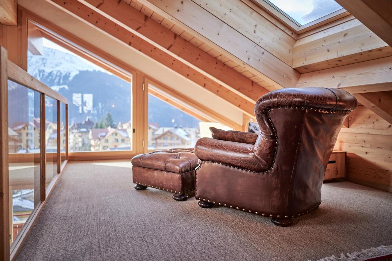 Chalet Baergsunna Penthouse Wengen Exteriér fotografie