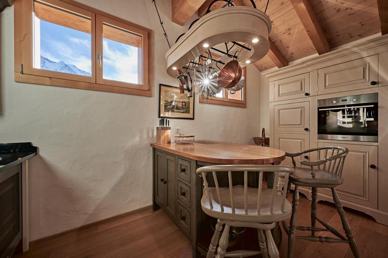 Chalet Baergsunna Penthouse Wengen Exteriér fotografie