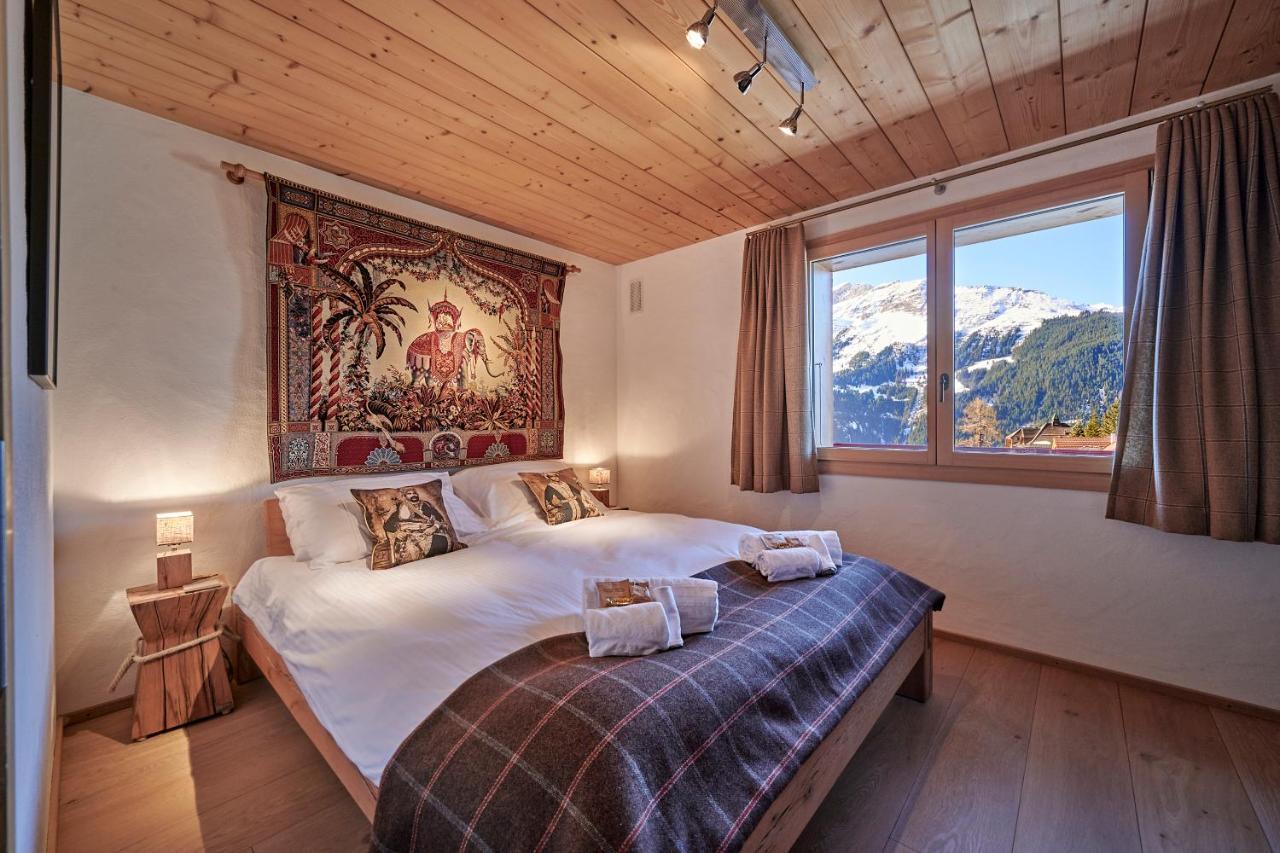 Chalet Baergsunna Penthouse Wengen Exteriér fotografie
