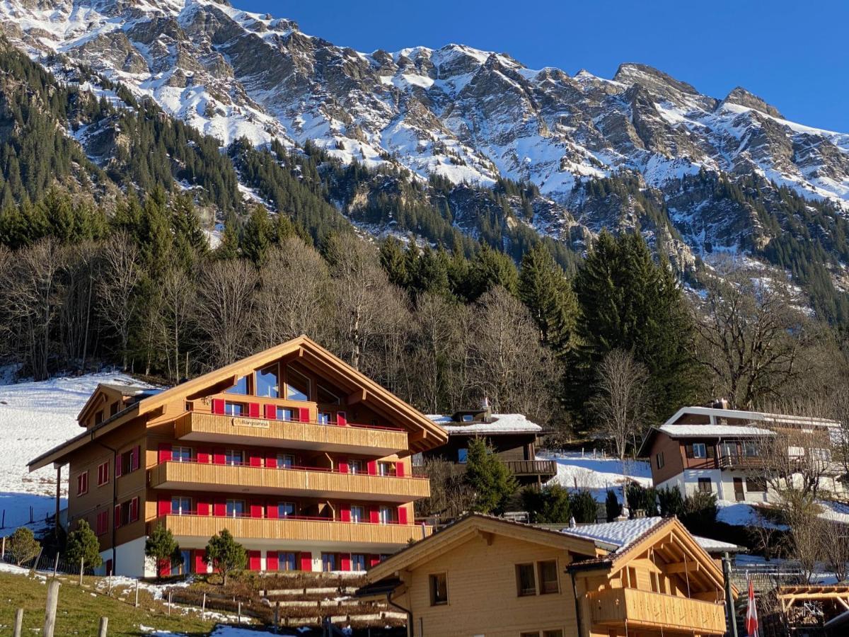Chalet Baergsunna Penthouse Wengen Exteriér fotografie